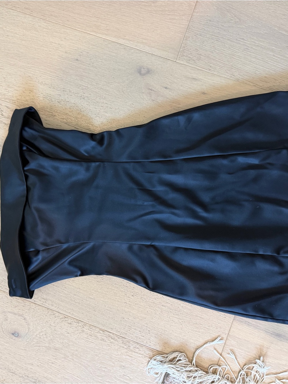 Sunday Best Elegant Black Strapless Dress